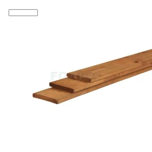 Lage Kosten Schuttingplank vuren bruin geïmpregneerd 1,8x14,5x420 cm