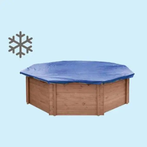 Goedkoop Luxe houten zwembad afdekhoes Playa Lagun