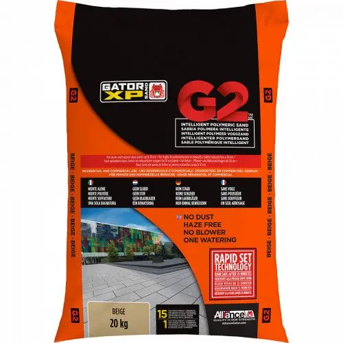 Gator G2 XP Sand Europe beige 20 kg Finale Uitverkoop