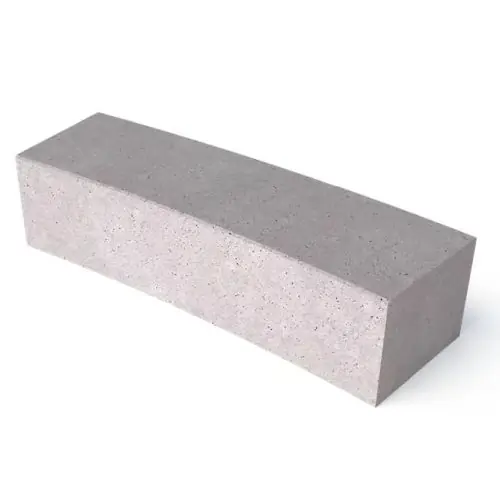 Schellevis Oudhollands Zitelement Gebogen 200x60x47 cm Grijs Direct Verzonden