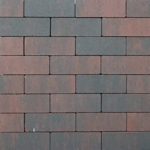 Direct Beschikbaar Strackstone Crown GRN+ DF 21x7x8 cm vlak Wijnrood/Antra genuanceerd