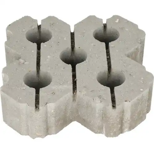 Grasbetontegel type W 40x40x12(rondom hol-dol + bovenzijde vlak) K85911 BK25 Nu Kopen