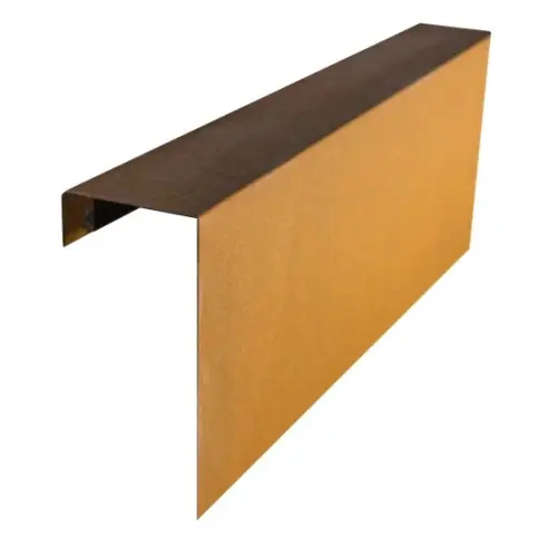 Direct Beschikbaar Corten Overzetstuk 1000x300x150 mm