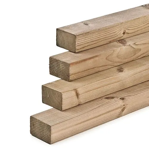 Regel geïmpregneerd grenen 4,5x7x400 cm Hoge Kwaliteit