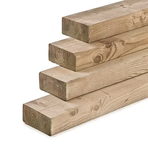 Regel geïmpregneerd grenen 4,5x9,5x300 cm Hoge Kwaliteit