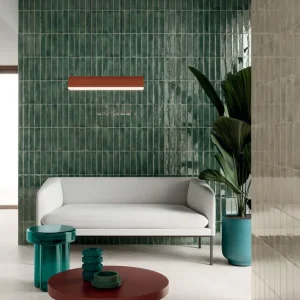 Aanbieding Wandtegel Ragno Fusion Smeraldo Donkergroen Kleinformaat 6x25