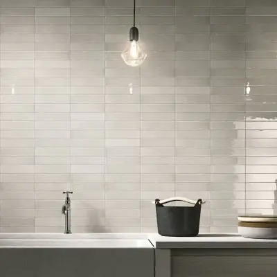 Wandtegel Cifre Block Cool Handvorm Grijs Glans 7,5x30 Bestseller