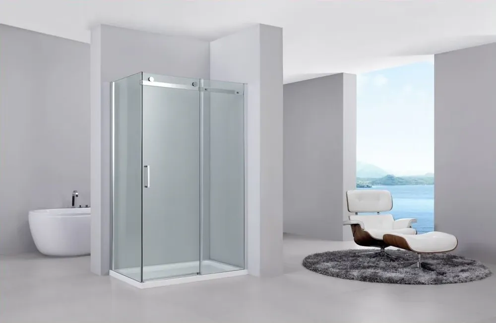 Sanitair Sani Douchewand Ibiza Schuifdeur Helder Glas 140x200cm Favoriet
