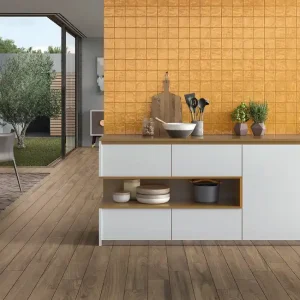 Exclusieve Aanbieding Wandtegel Equipe Handvorm Ritmo Amber Oranje 10x10
