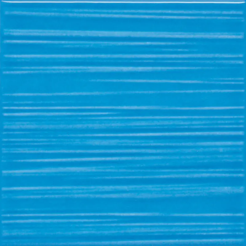 Wandtegel Handvorm Geo Twist Decor Blauw Glans 10x10 Koop Online