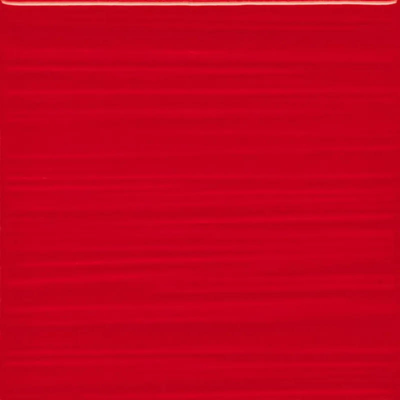 Rechtstreeks Van De Fabrikant Wandtegel Handvorm Geo Twist Decor Rood Glans 10x10
