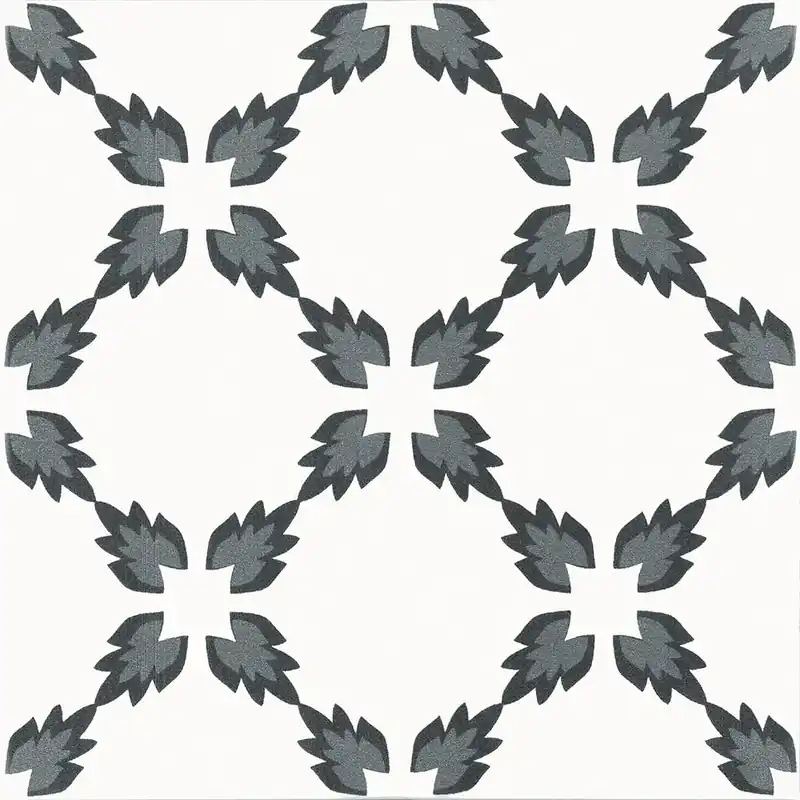 Gereduceerde Prijs Vloertegel/Wandtegel Terre Decortegel Duo Zwart 20x20