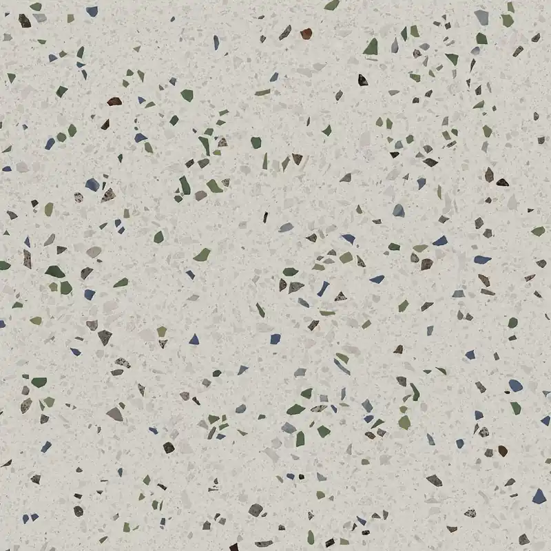 Vloertegel/Wandtegel Villeroy Terrazzo Pixstone Cool Lichtgrijs Rect. 60x60 Hoge Kwaliteit