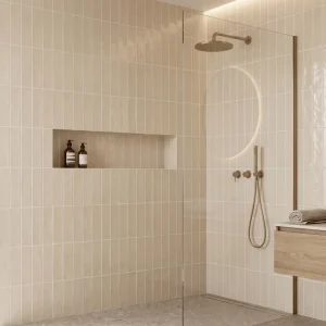 Meest Verkocht Wandtegel Equipe Handvorm Langwerpig Ritmo Creme Glans 7,5x30