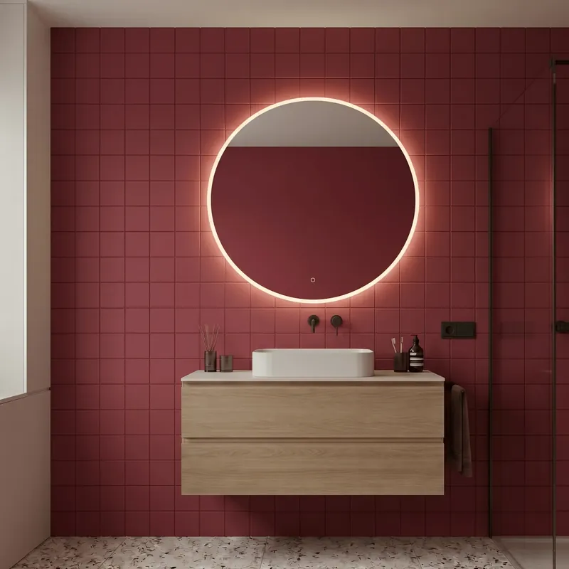 Exclusieve Aanbieding Vloertegel/Wandtegel Project Cerriva Rood M172 Mat 20x20