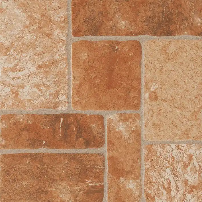 Gratis Retour Vloertegel/Wandtegel Floorges Iberica Castle Stone Bruin 33x33
