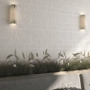 Wandtegel Imoker Bars 3D Decor Wit 40x120 Direct Beschikbaar
