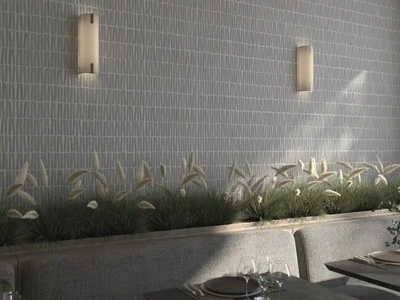 Laatste Versie Wandtegel Imoker Bars 3D Decor Greige 40x120