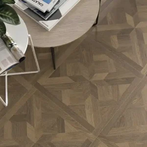 Betaalbaar Vloertegel/Wandtegel Floorgas Casetone Houtlook Decor Walnut Bruin 60x60