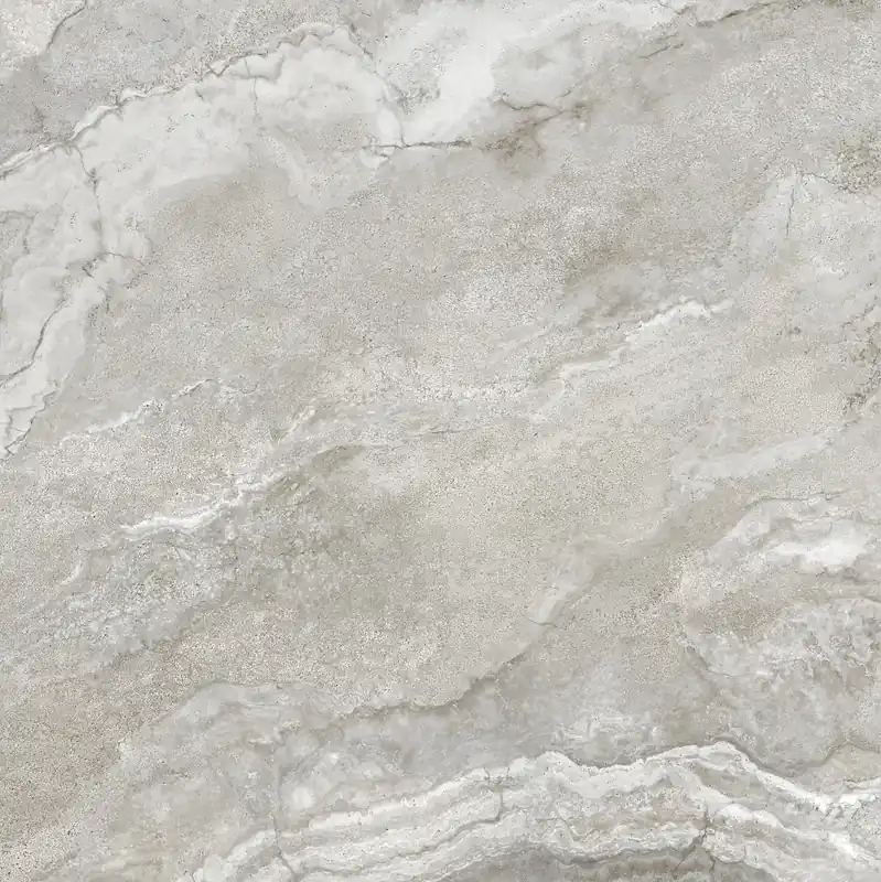 Vloertegel/Wandtegel Agostino Sena Grijs Stonelook Glans 60x60 Beperkte Voorraad