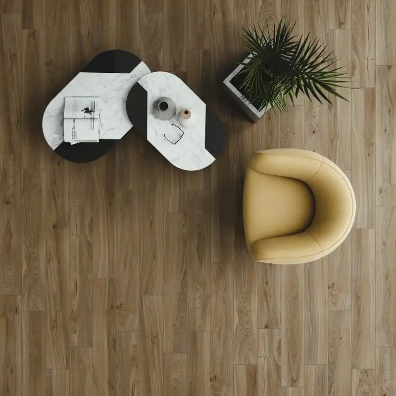Vloertegel/Wandtegel Marazzi Miro Houtlook Donker Eiken 20x120 Favoriet