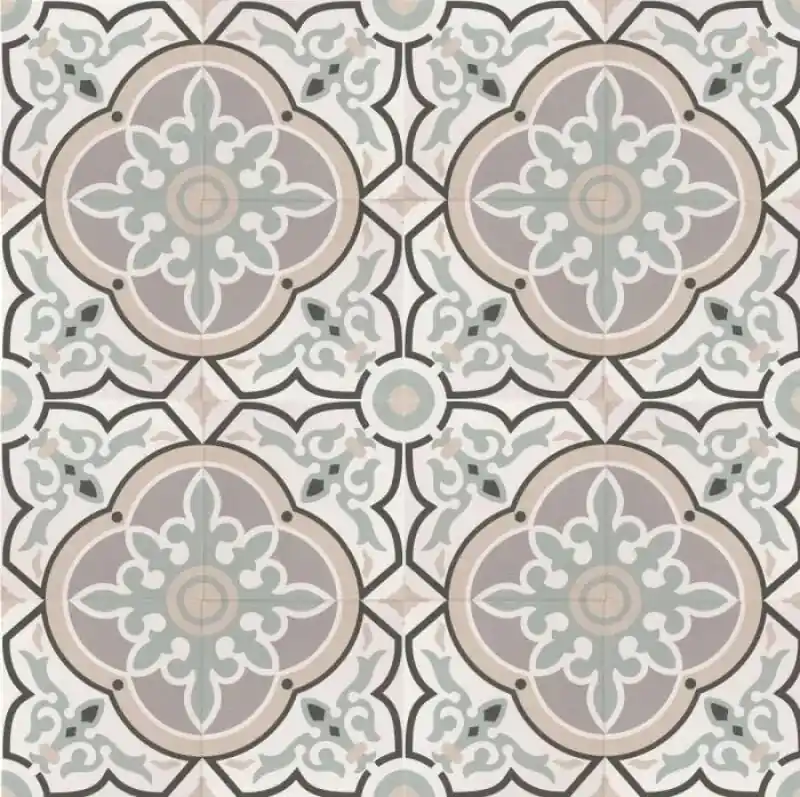 Op = Op Vloertegel/Wandtegel Seren Urban Vintage Decor Alba Grijs Portugees 20x20