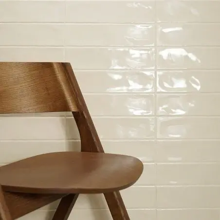 Voordeelprijs Wandtegel Handvorm Terre WoW Crema Créme Glossy Beige Glans 7,5x30