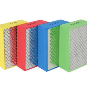 Korting Diamand Hangepolijst Schuurspons Schuurpad - 4 stuks