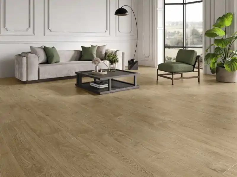 Weekendaanbieding Vloertegel Huismerk Tegels Tiare Oak Bruin Mat Houtlook 23x120