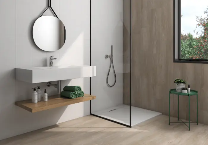 Seizoensaanbieding Vloertegel/Wandtegel Castel Ceramiche Cava Haya Houtlook 20x120