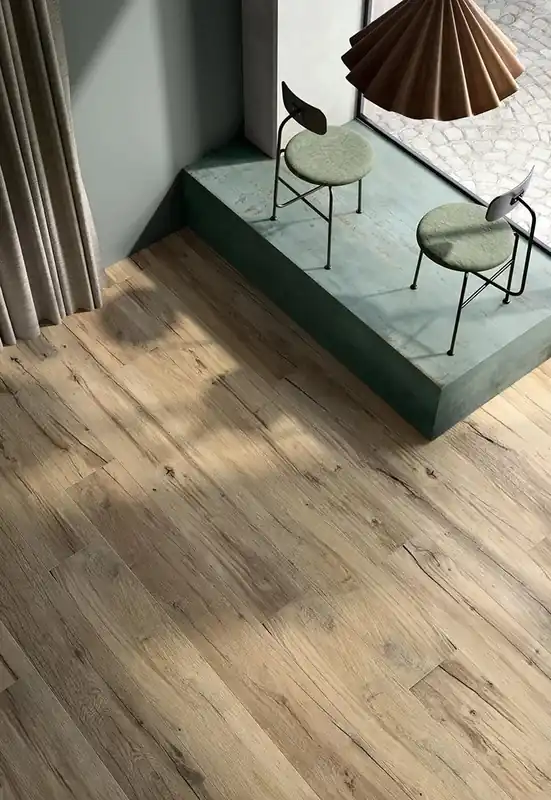 Beste Prijs Vloertegel/Wandtegel Geotiles Tropic Nuez Beige Houtlook 20x120