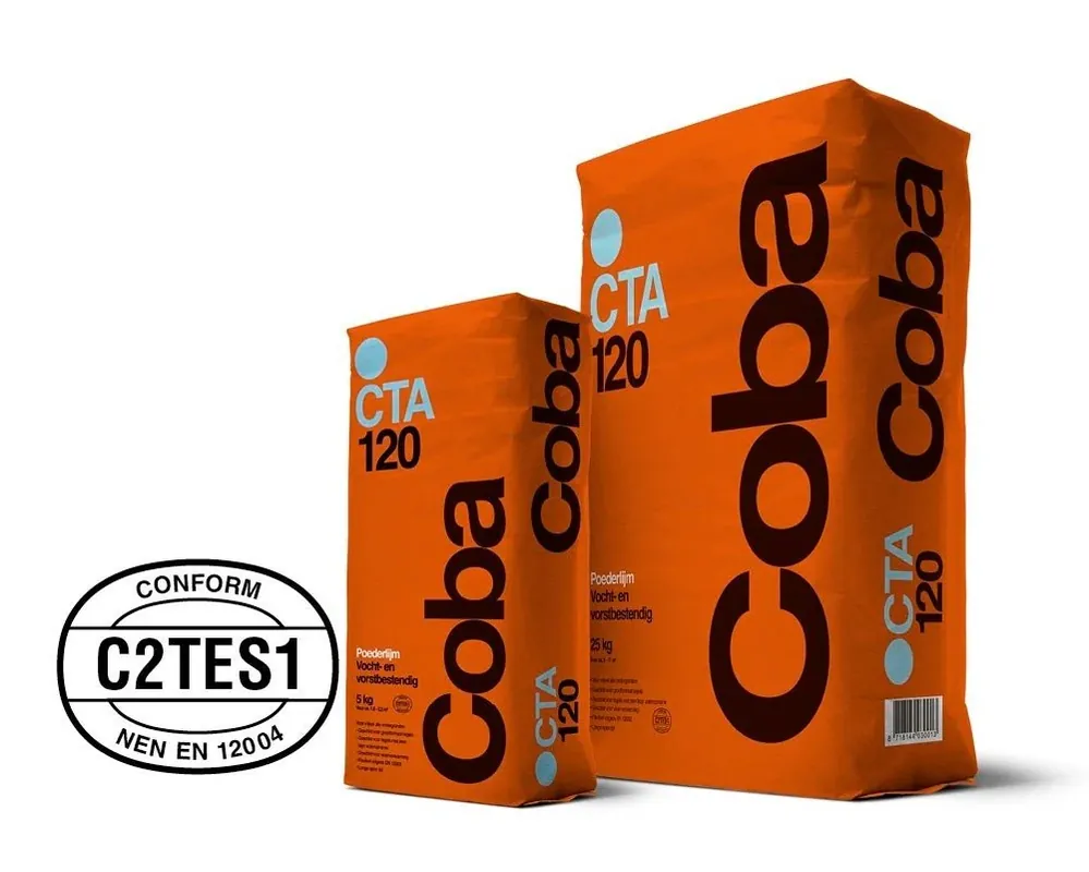 Coba CTA120 Poederlijm - Vorst- & vochtbestendig 5kg Merkproduct