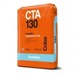 Coba CTA130 Witte Poederlijm - Universeel & zuinig 25kg Beperkte Voorraad