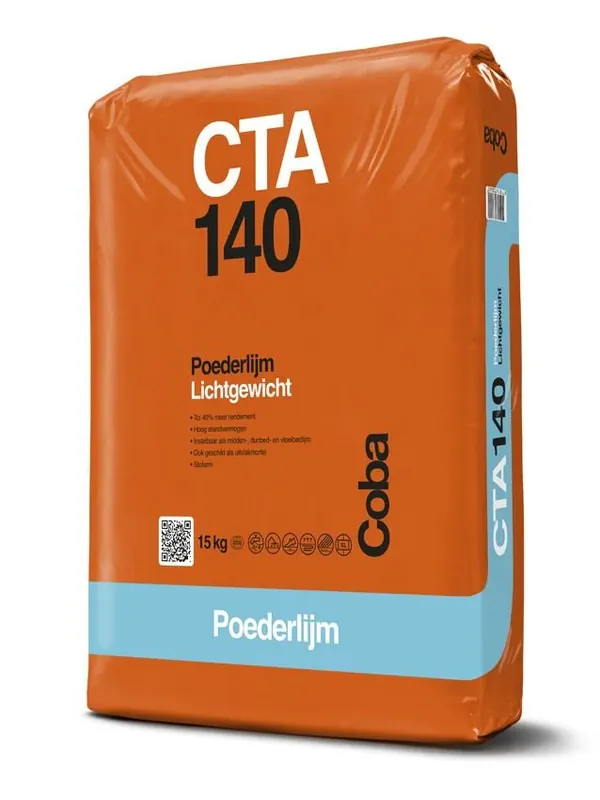Coba CTA140 Poederlijm - Lichtgewicht 15kg Snelle Levering