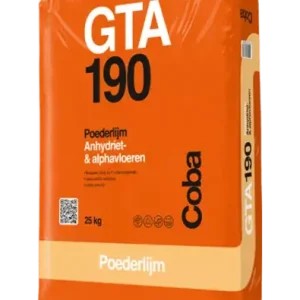 Coba GTA190 Poederlijm - Anhydriet- & alphavloeren - 25kg Alleen Vandaag