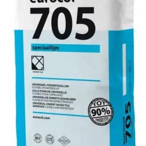 Eurocol 705 SPECIAALLIJM Hoogwaardige, vorstbestendige poedertegellijm Seizoensaanbieding
