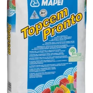 Premium Mapei TOPCEM PRONTO Kant-en-klare mortel voor het creëren van snel drogende dekvloeren 25kg