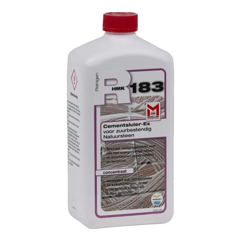 Moeller Stone Care HMK R183 Cementsluier-Ex voor zuurbestendig steen en keramiek 1L Koop Vandaag