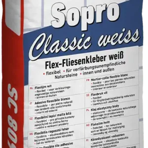 Lage Prijs Sopro Tegellijm Classic Wit - SC 809 - 25kg