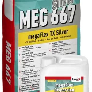 Sopro Grootformaat megaFlex TX Zilver & Dispersie - MEG 667 - MEG 1567 Laatste Versie