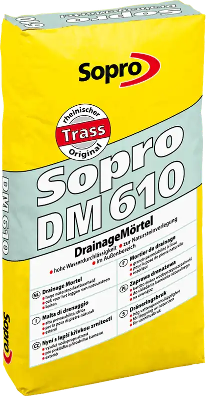 Sopro Drainage Mortel Buitentegels - DM 610 - 25kg Rechtstreeks Van De Fabrikant