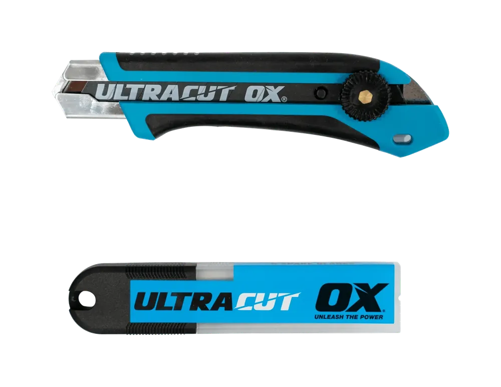 Weekendaanbieding OX Pro Afbreekmes 25mm + 5 Messen Combo Pack