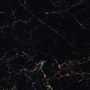Hoge Kwaliteit Vloertegel/Wandtegel Energieker Toronto Zwart-Goud Marmerlook Glans 60x120