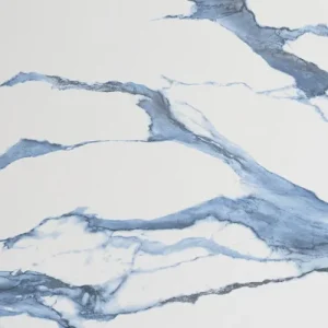 Vloertegel/Wandtegel Douglas Calacatta Blue Blauw Wit Glans Marmerlook 30x60 Alleen Vandaag