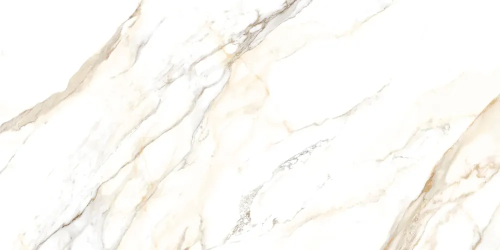 Vloertegel/Wandtegel Geotiles Dorian Gold Goud Wit Mat Marmerlook 30x60 Beperkte Voorraad