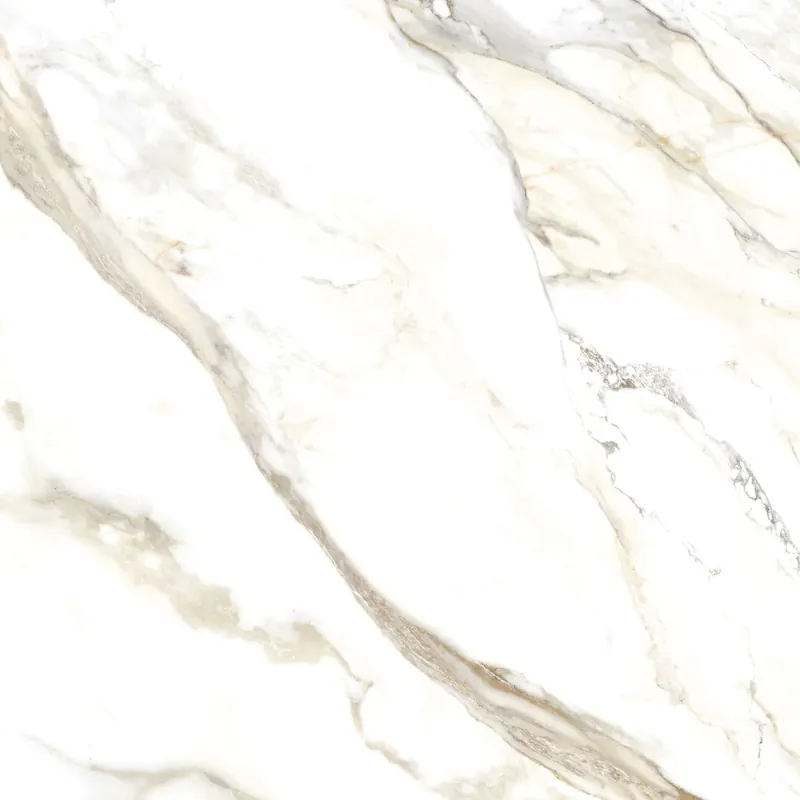 Vloertegel/Wandtegel Geotiles Dorian Gold Goud Wit Mat Marmerlook 60x60 Dagaanbieding