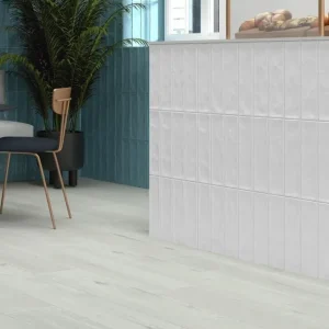 Wandtegel Navale Mayo Blanco Wit Glans 7,5x30 Populair