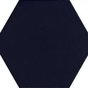 Vloertegel/Wandtegel Cifre Flat Hexagon Zwart Mat 19,8x22,8 Korting