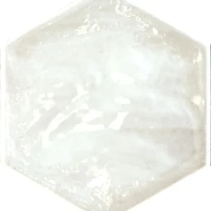 Express Levering Vloertegel/Wandtegel Equipe Rain Hexagon Lichtgrijs Glans 19,8x22,8