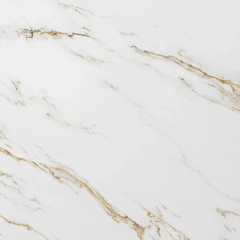 Vloertegel/Wandtegel Flaviker Royal Marmerlook Wit Goud Smooth Mat 120x120 Gecertificeerd